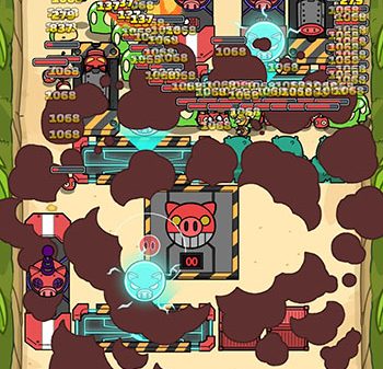 Cùng chú lợn đỏ phòng thủ trước bọn kẻ thù trong game Little Piggy Defense 30 Cùng chú lợn đỏ phòng thủ trước bọn kẻ thù trong game Little Piggy Defense afkmobi littlepiggydefense 1jpg