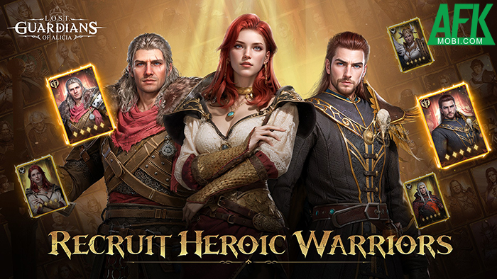 Trở thành hiệp sĩ bảo vệ lục địa Alicia trong game Lost Legends: Heroes 0