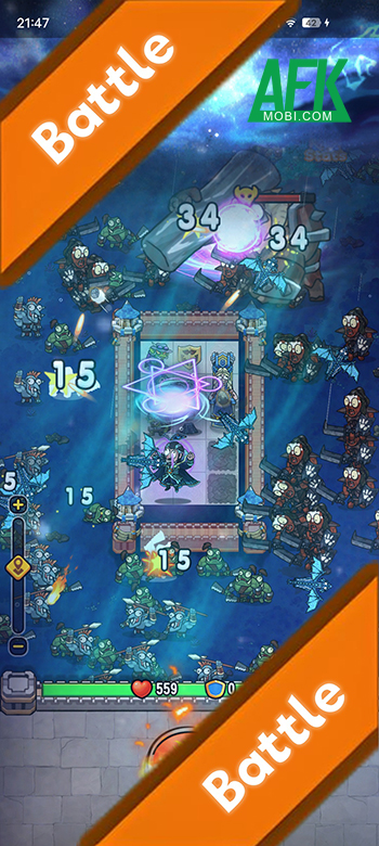 Magicians Fortress game phòng thủ đơn giản lấy chủ đề fantasy phương Tây 1
