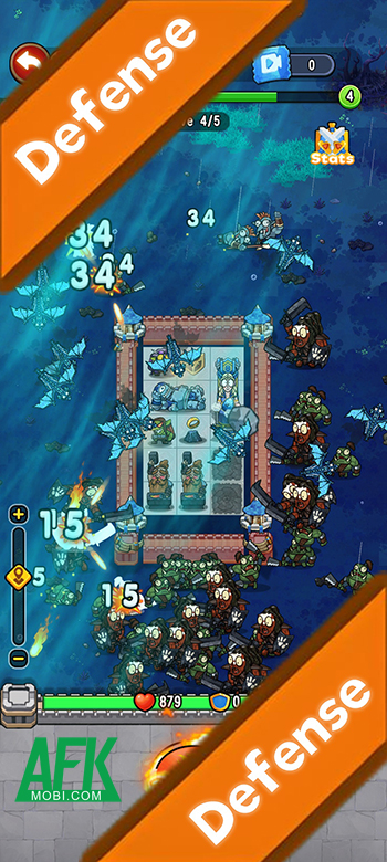 Magicians Fortress game phòng thủ đơn giản lấy chủ đề fantasy phương Tây 2