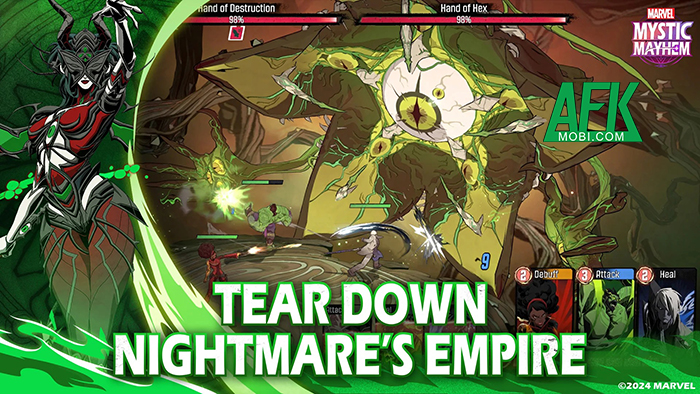 Dẫn dắt các siêu anh hùng Marvel chống lại Nightmare trong game MARVEL Mystic Mayhem 2 Dẫn dắt các siêu anh hùng Marvel chống lại Nightmare trong game MARVEL Mystic Mayhem 2