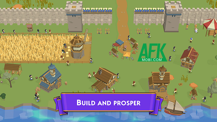 Phát triển đồng thời bảo vệ lãnh địa trong game Medieval Defense & Conquest 2 1