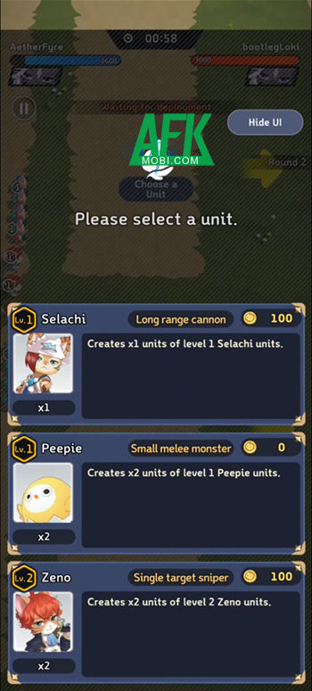 Xây dựng đội quân mèo trong những trận đấu trực tuyến với game chiến thuật Meow Clash 3