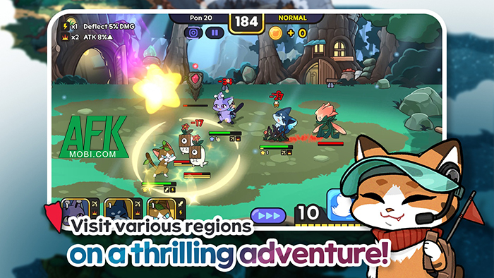 MeowLand: Legend of Butler game chiến thuật cho bạn tập hợp những chú mèo dễ thương 3