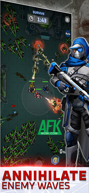 Càn quét bọn kẻ thù tàn bạo ngoài thiên hà trong game hành động Mercenary Syndicate: Survival 1