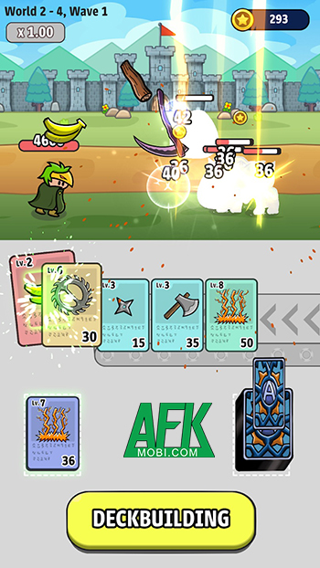 Xây dựng bộ bài ma thuật để đánh bại những con quái vật trong Merge & Auto Battle 1