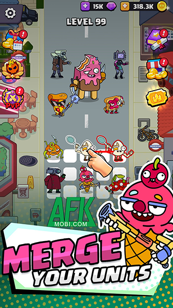 Tạo ra đội quân quái vật lẫn robot của bạn trong game Merge Busters: Monster Master 0