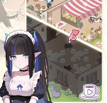 Điều hành quán cà phê cùng các cô nàng phục vụ hầu gái tại game Merge Maid Cafe – Isekai Story afkmobi mergemaidcafe 1jpg