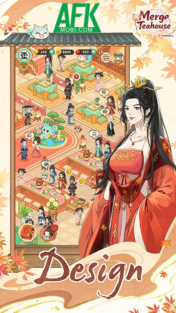 Gầy dựng trà quán của chính bạn trong tựa game Merge Teahouse: Journey 3