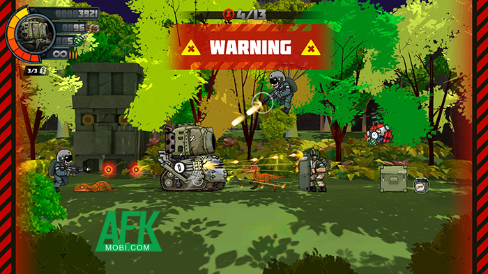 Metal Soldiers 4 game hành động bắn súng đi cảnh được lấy cảm hứng từ series Metal Slug 4