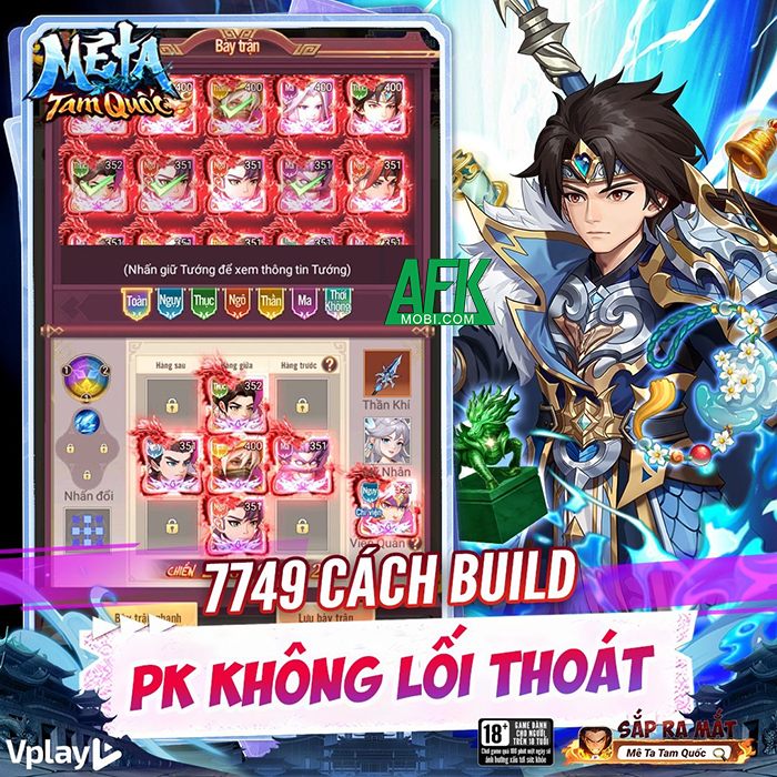 Game chiến thuật đấu tướng Mê Ta Tam Quốc - Vplay cập bến thị trường Việt Nam 1 Game chiến thuật đấu tướng Mê Ta Tam Quốc - Vplay cập bến thị trường Việt Nam 1