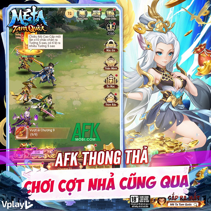 Game chiến thuật đấu tướng Mê Ta Tam Quốc - Vplay cập bến thị trường Việt Nam 2 Game chiến thuật đấu tướng Mê Ta Tam Quốc - Vplay cập bến thị trường Việt Nam 2