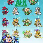 Giải cứu quê nhà trước đám quái vật xâm lược trong game nhàn rỗi Mini Knight afkmobi miniknight 1jpg