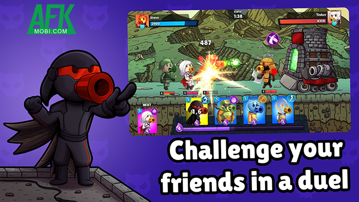 Minions World game chiến thuật có tạo hình các đơn vị được lấy cảm hứng từ Peashooter 2