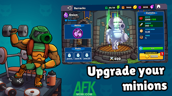 Minions World game chiến thuật có tạo hình các đơn vị được lấy cảm hứng từ Peashooter 3