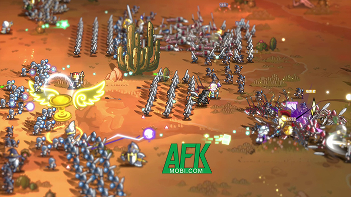 Xây dựng đội quân mạnh mẽ của bạn trong game chiến thuật Mini Warriors Reborn! 1