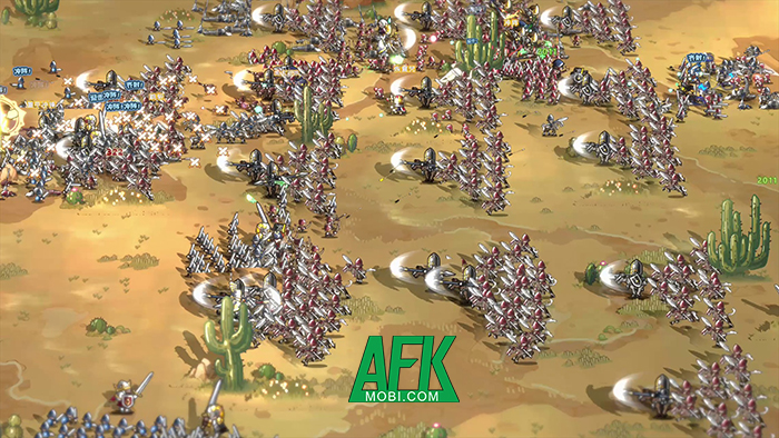 Xây dựng đội quân mạnh mẽ của bạn trong game chiến thuật Mini Warriors Reborn! 3