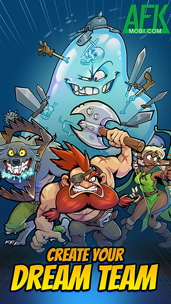 Cùng tổ đội anh hùng của mình chinh phục các ngục tối tại game Mobile Dungeon: RPG Crawler 0