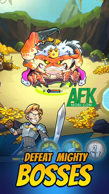 Cùng tổ đội anh hùng của mình chinh phục các ngục tối tại game Mobile Dungeon: RPG Crawler 4