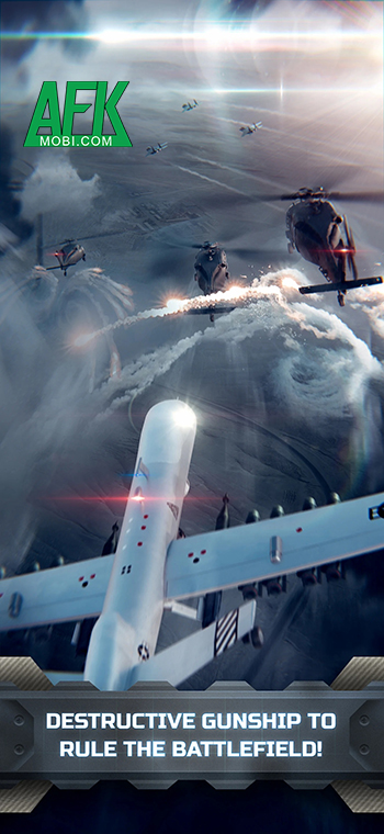 Modern Gunships: AC130 WarGame đưa bạn thực hiện những nhiệm vụ không kích 1