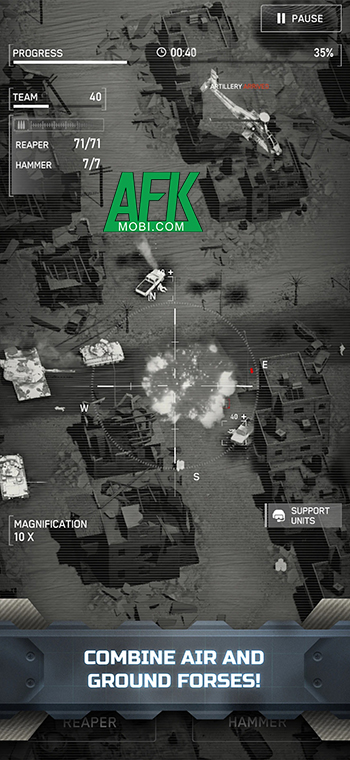 Modern Gunships: AC130 WarGame đưa bạn thực hiện những nhiệm vụ không kích 2