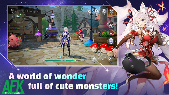 MONGIL: STAR DIVE game hành động nhập vai anime cho phép thuần hóa những con quái vật 0