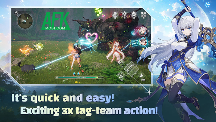 MONGIL: STAR DIVE game hành động nhập vai anime cho phép thuần hóa những con quái vật 3