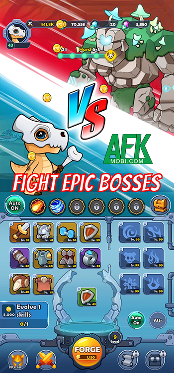 Monster Idle: AFK RPG mời game thủ bắt đầu cuộc hành trình phát triển con Cubone của mình 3