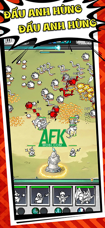 Gầy dựng những đội anh hùng phòng thủ trước bọn quái vật trong game Monster Must Die 3