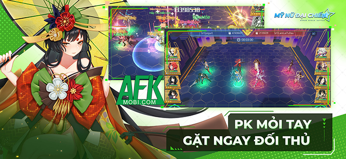 Mỹ Nữ Đại Chiến game anime đấu tướng với các nữ anh hùng xinh đẹp cập bến Việt Nam 3