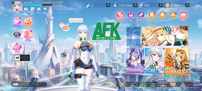 Mỹ Nữ Đại Chiến game anime đấu tướng với các nữ anh hùng xinh đẹp cập bến Việt Nam 4