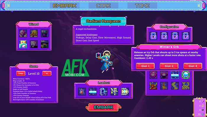 Neon Spellstorm Mobile game hành động roguelite có đồ họa mang đậm chất cổ điển 4 Neon Spellstorm Mobile game hành động roguelite có đồ họa mang đậm chất cổ điển 4