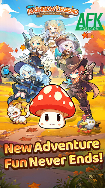 New Rainbow Legend game nhập vai được lấy cảm hứng từ MapleStory cổ điển 0