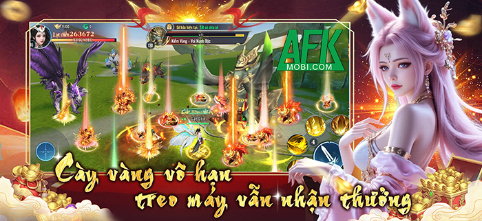 Game nhập vai cày cuốc vô hạn Ngạo Thế Phi Tiên quay trở lại làng game Việt 0