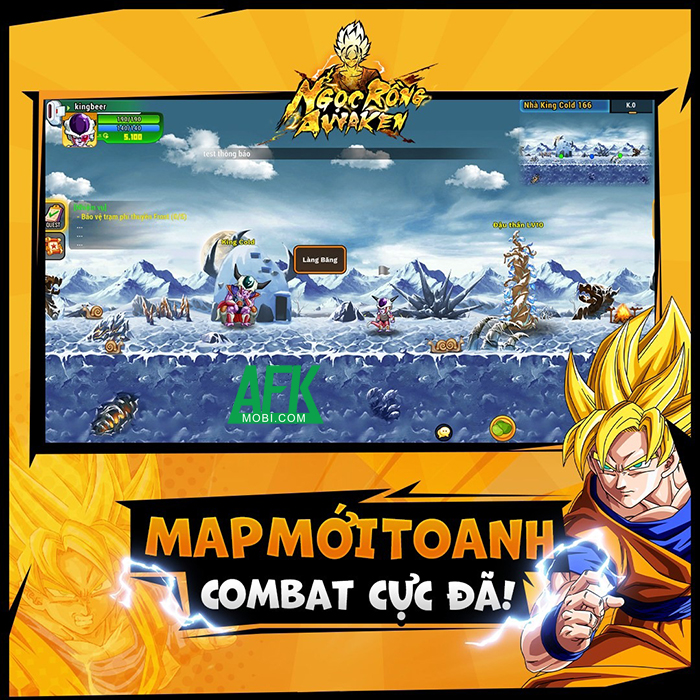 Game nhập vai lấy chủ đề Dragon Ball - Ngọc Rồng Awaken chuẩn bị ra mắt làng game Việt 1