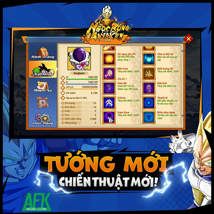 Game nhập vai lấy chủ đề Dragon Ball - Ngọc Rồng Awaken chuẩn bị ra mắt làng game Việt 3