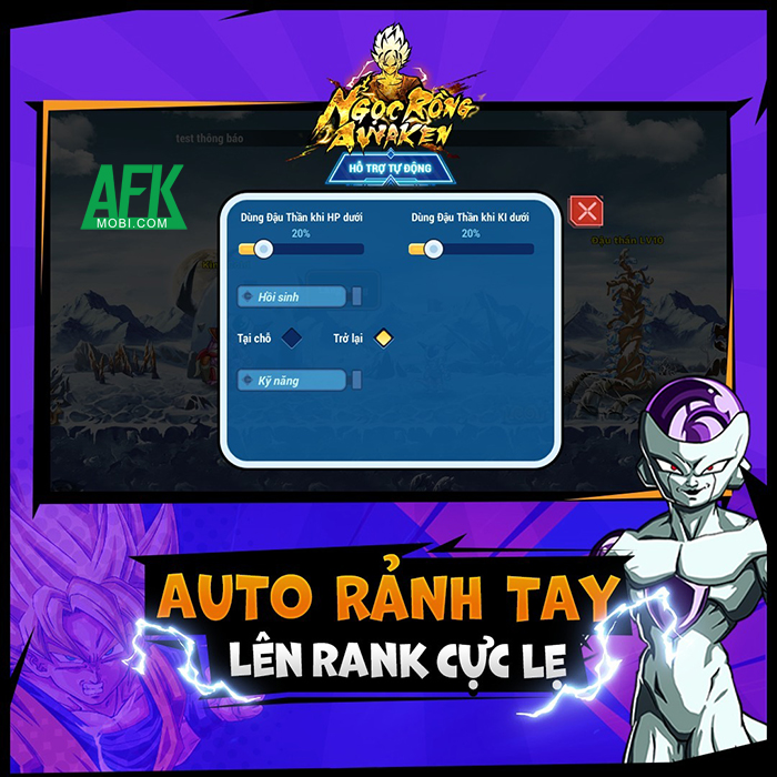 Game nhập vai lấy chủ đề Dragon Ball - Ngọc Rồng Awaken chuẩn bị ra mắt làng game Việt 4