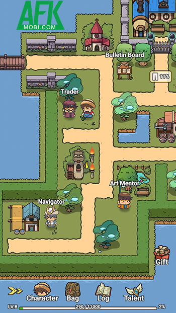 Gầy dựng thị trấn của mình từ con số không trong game Nightfall Town - Book of Ashes 3