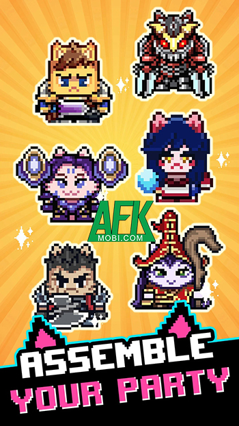 Điều khiển đoàn anh hùng mèo của mình chiến đấu sinh tồn trong Nimble Cats: Last Survival 0