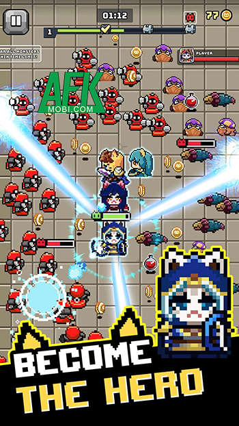 Điều khiển đoàn anh hùng mèo của mình chiến đấu sinh tồn trong Nimble Cats: Last Survival 2