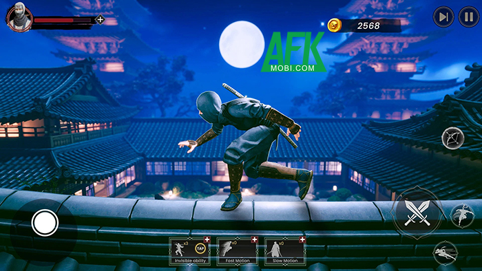 Trở thành một nhẫn giả trong game mô phỏng nhập vai Ninja Assassin Sword Fight Sim 0