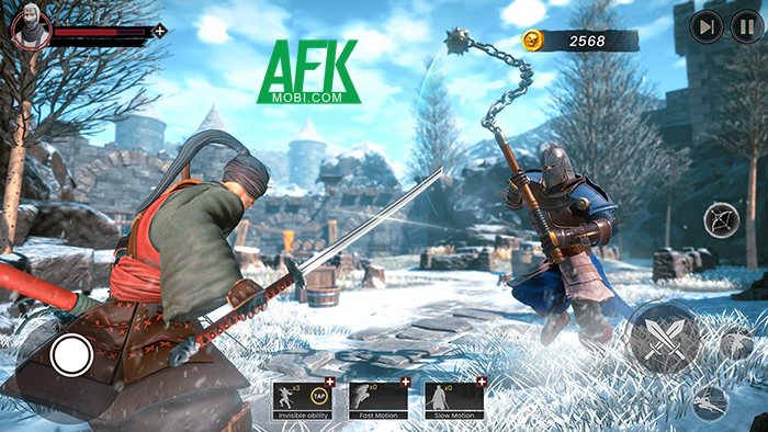 Trở thành một nhẫn giả trong game mô phỏng nhập vai Ninja Assassin Sword Fight Sim 2