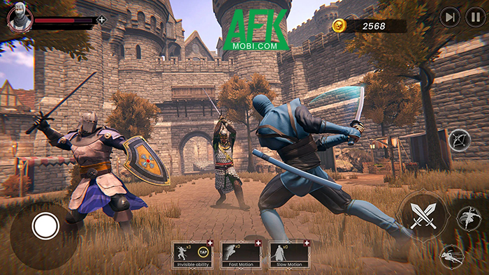 Trở thành một nhẫn giả trong game mô phỏng nhập vai Ninja Assassin Sword Fight Sim 3