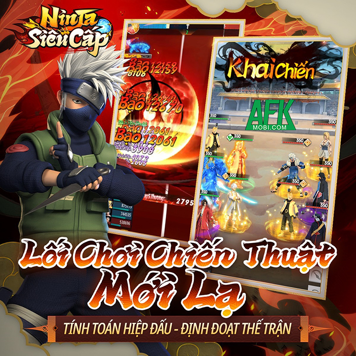 Ninja Siêu Cấp game Naruto đấu tướng màn hình dọc mới toanh về Việt Nam 0