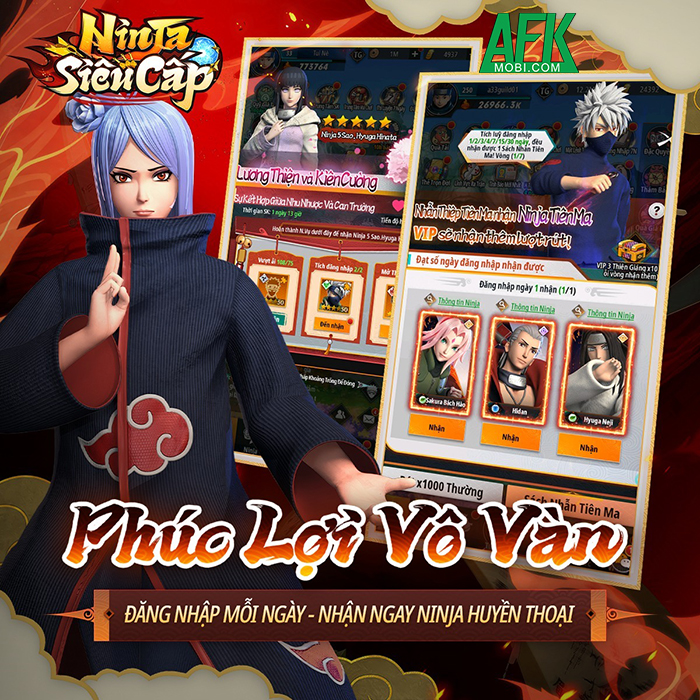 Ninja Siêu Cấp game Naruto đấu tướng màn hình dọc mới toanh về Việt Nam 4