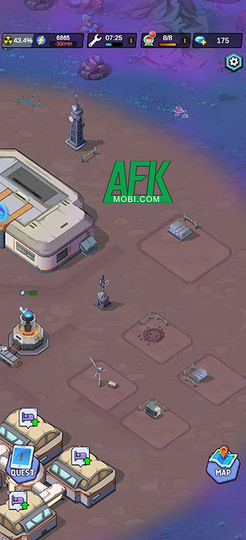 Gầy dựng tiền đồn trên một hành tinh xa lạ tại game Nova Outpost: Idle Frontier 2