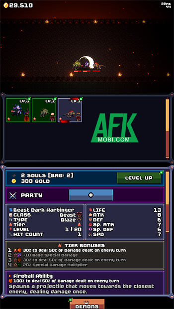 Novivors Monsters Idle AFK RPG mời người chơi thu thập nhiều con quái vật khác nhau 0