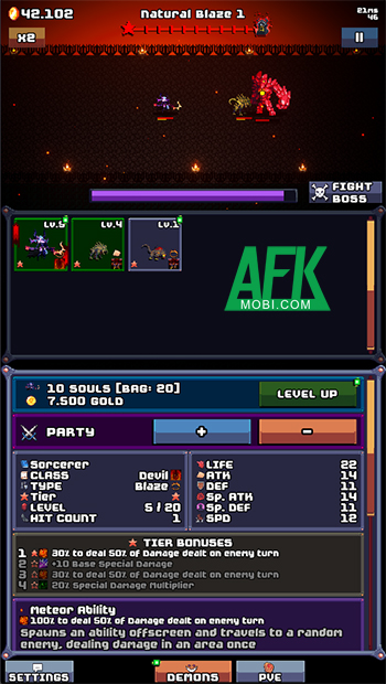 Novivors Monsters Idle AFK RPG mời người chơi thu thập nhiều con quái vật khác nhau 1