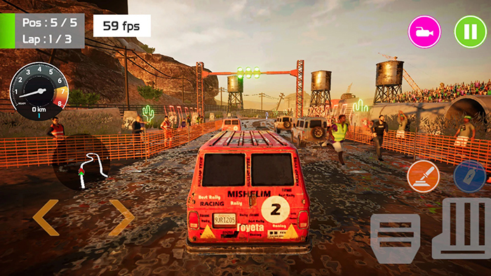 Tham gia vào những cuộc đua xe 4 bánh vượt địa hình tại game Offroad Rally Car Racing 4x4 0