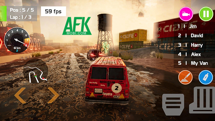 Tham gia vào những cuộc đua xe 4 bánh vượt địa hình tại game Offroad Rally Car Racing 4x4 1